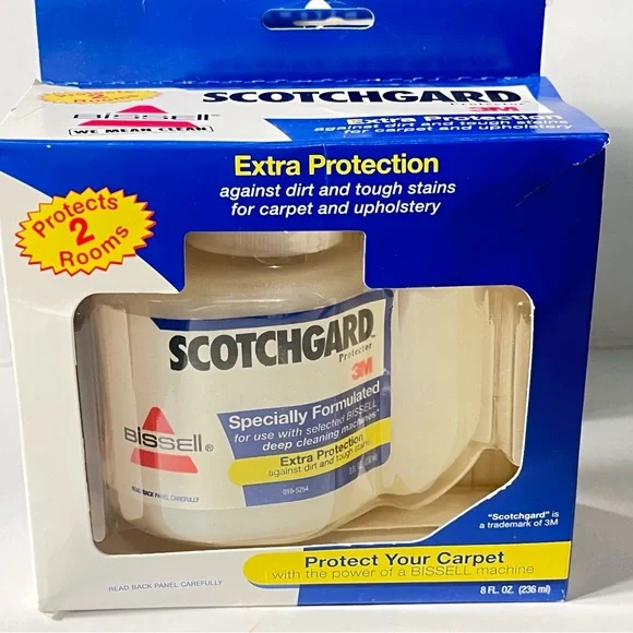 2 Packs Bissell Scotchgard 3M Extra Protection Carpet Cleaning 8oz - Picture 4 of 5